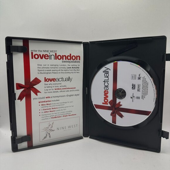 Love Actually DVD Ultimate Romantic Comedy Hugh Grant Liam Neeson Rated R - Picture 3 of 3